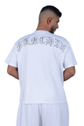 PUNCHIX Script White T-Shirt – By FlipNDrip